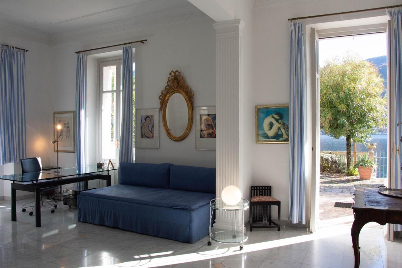 Residence Ville Lago Lugano Porto Ceresio Exterior foto